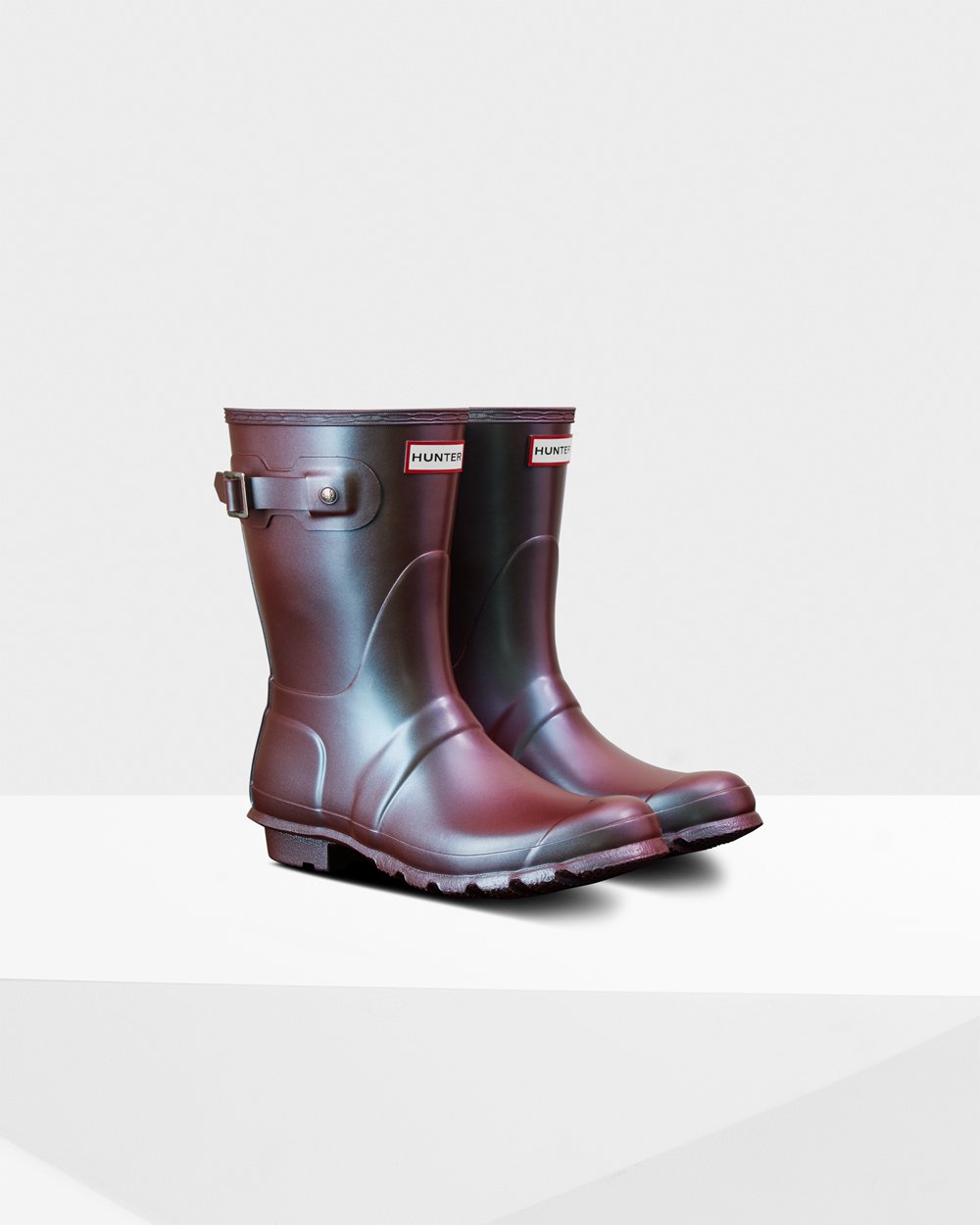 Hunter Mujer Original Nebula - Botas de Lluvia Azules - 843-BICLDP